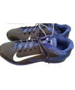 Nike Air Huarache Pro Low Metal Baseball Cleats Men's 13 Blue Black NEW - $34.80