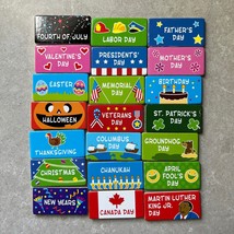 Melissa &amp; Doug Magnetic Daily Calendar Holidays Replacement Pieces - $13.59