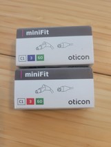 Oticon MiniFit C1 Detect 3 60 R and 3 60 L  Receivers  Size 3 Left  Righ... - $49.49