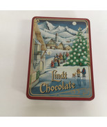 Empty Lindt chocolate lindor truffles  decorative Christmas holiday squa... - $27.08 CAD