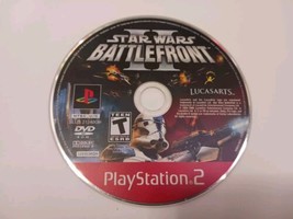 Sony Playstation 2 PS2 Star Wars Battlefront Ii (2) Video Game No Case Disc Only - $5.93