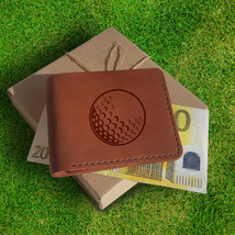 Golf Gifts Personalized Customized Personalised Leather Engraved Mens Wa... - £35.35 GBP
