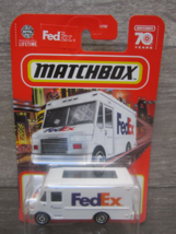 Matchbox FedEx Express Delivery 2023 70th Anniversary Card FedEx Truck 1... - $6.19