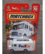 Matchbox FedEx Express Delivery 2023 70th Anniversary Card FedEx Truck 1... - £4.89 GBP