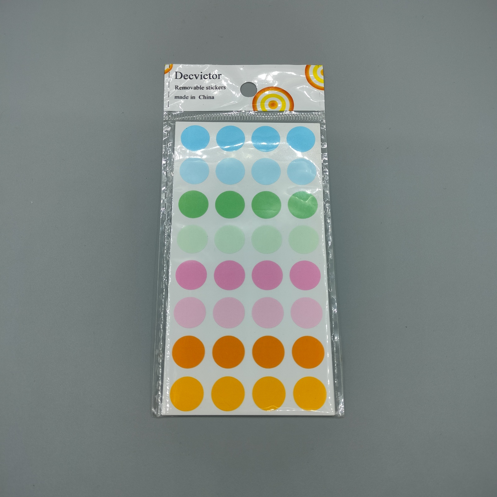 Primary image for Decvictor Removable stickers Convenient Removable Assorted Colors Coding Labels