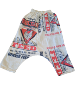 Flour Sack Chicken Feed Sack Drop Crotch Fisher Trouser Pants Cotton One... - $1,144.60 MXN