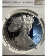 2021 W Eagle Silver Dollar, Heraldic Eagle T-1, NGC PF 69 Ultra Cameo - €190,93 EUR