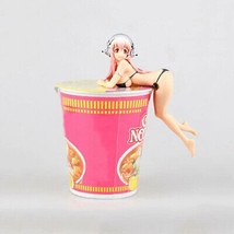 Super Sonico Noodle Stopper Black Swimsuit PVC Ecchi Anime Figure - £18.77 GBP