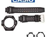 Genuine Casio G-Shock GA-1000-1A Watch Band  Black Bezel Top  Bottom Rub... - $97.95