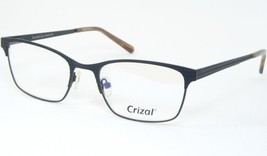 Société des Lunetiers Crizal Florence 0101 BLACK 3D Pattern EYEGLASSES 53-19-140 - $50.63