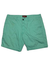 Arizona Jeans Men Size 42 (Measure 42x9) Light Green Chino Flex Shorts - $11.30