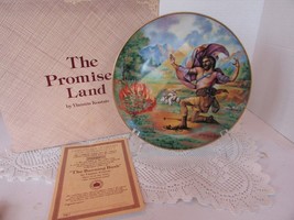 PROMISED LAND YIANNIS KOUTSIS #II THE BURNING BUSH COLLECTOR PLATE RELIG... - £11.72 GBP