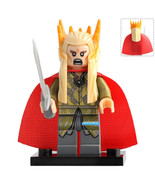 Thranduil The Hobbit Lord of the Rings Lego Compatible Minifigure Brick ... - €2,57 EUR