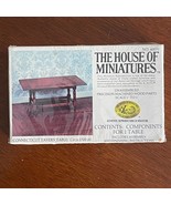 New X-acto House of Miniatures Connecticut Tavern Table Kit #40070 1:12 ... - $16.83