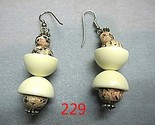 Earrings   229 pierced multi colored beads thumb155 crop