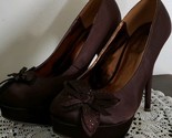Mascotte Brand ~ Women&#39;s Size 8 ~ Brown in Color ~ 5.5&quot; Hi-Heel Platform... - $40.00