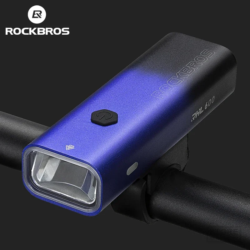 ROCKBROS Bike Light Headlights Multifunctional Powerful Flash Light Type-C - £23.95 GBP+