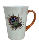 Vintage Aberfoyle Mug Scotland Lucky Carlton Crested China White Luster Mug - $19.20 CAD