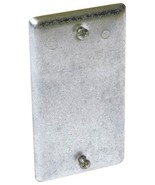 New Lot (10) 860 Metal Blank Flat Handy Electrical Box Covers 6151922 - £10.88 GBP