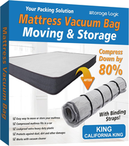 King/Cal-King Foam Mattress Vacuum Bag for Moving, Storage, Vacuum Seal ... - £32.61 GBP