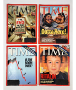 Lot of 4 1998 1999 TIME Magazines - $258.94 MXN