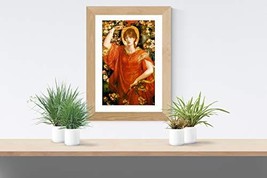 A Vision of Fiammetta - Dante Gabriel Rossetti- Art Print - 13" x 19" - Custom S - $25.00