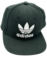 Adidas Youth Boys Fit Ori Trefoil Chain Snapback Hat (Black) OSFY Adjust... - $18.85