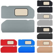 Car sun visor covers fits 94-10 Ford Mustang driver&passenger solid Color cotton - $39.99
