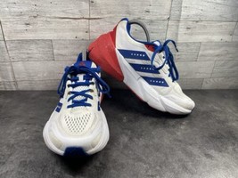 Adidas Adistar Peachtree Sneakers Men 8M Running Shoe Collegiate Blue Red HQ9795 - £51.66 GBP