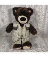 Build A Bear Workshop BAB BABW Fishing Fisherman with Vest Waders - £13.97 GBP