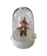 2008 HALLMARK HAPPY TAPPERS GREEN ELF WITH CANDY CANE TESTED WORKS GREAT - $1,375.73 MXN