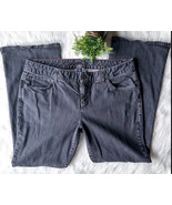 TOMMY HILFIGER FREEDOM BOOT CUT WOMENS JEANS 16A CHARCOAL GRAY DENIM - €12,49 EUR