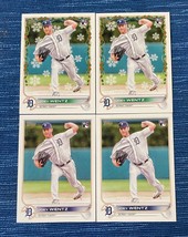 Lot 2022 Topps Update &amp; Holiday Joey Wentz #US295 RC Rookie Card Tigers - $2.00