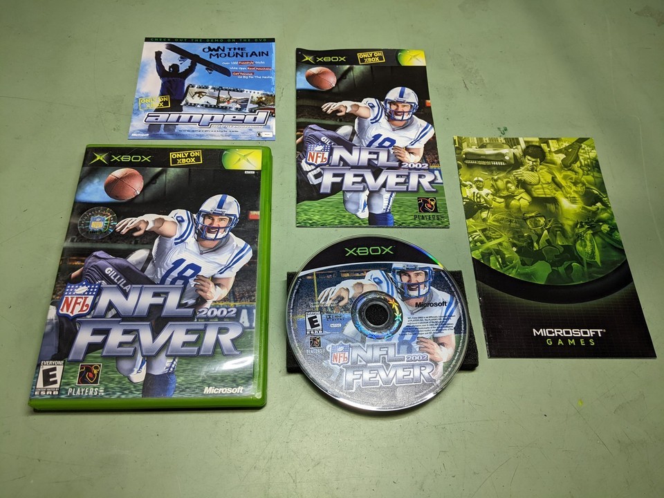NFL Fever 2002 Microsoft XBox Complete in Box - $6.19