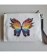 Butterfly  Cosmetic Make Up Bag Pouch Toiletry Case Wristlet Makeup Penc... - £8.67 GBP