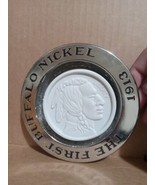 Avon Buffalo Nickel 1913 Soap Dish And Soap Old West Cowboy New Old Stoc... - $8.00