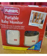VINTAGE 1993 PLAYSCHOOL PORTABLE BABY MONITOR W/ORIGINAL PACKAGING 5703 ... - $888.57 MXN
