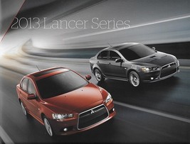2013 Mitsubishi LANCER brochure catalog GT RALLIART EVOLUTION X 13 GSR MR - $12.50