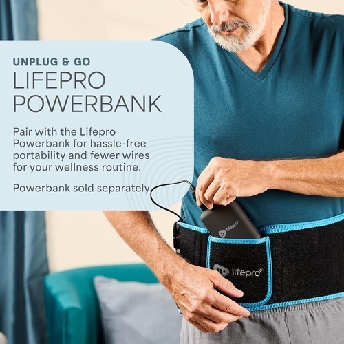 Lifepro Red Light Therapy Belt –660nm & 850nm Near Infrared Heating Pad for Well Item image 8