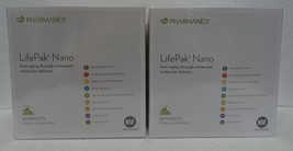 Two Pack: Nu Skin Nuskin Pharmanex LifePak Nano 60 Packets Box Sealed x2 - £298.68 GBP