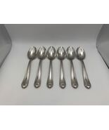 Set of 6 Lenox 18/10 Stainless BEAD Place Soup Spoons - $44.99
