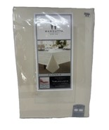 Wamsutta Classic Vanilla Tablecloth 100% Cotton  70 in x 104 In - $53.35 CAD