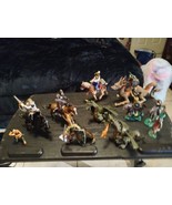 Papo Medieval Knights and Horses Dragons Lot Of 11 + Misc Action Figures - $181.83 CAD