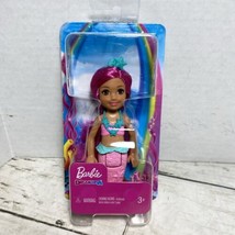 Barbie Dreamtopia Doll - Chelsea Mermaid 4” Pink Hair - £12.46 GBP
