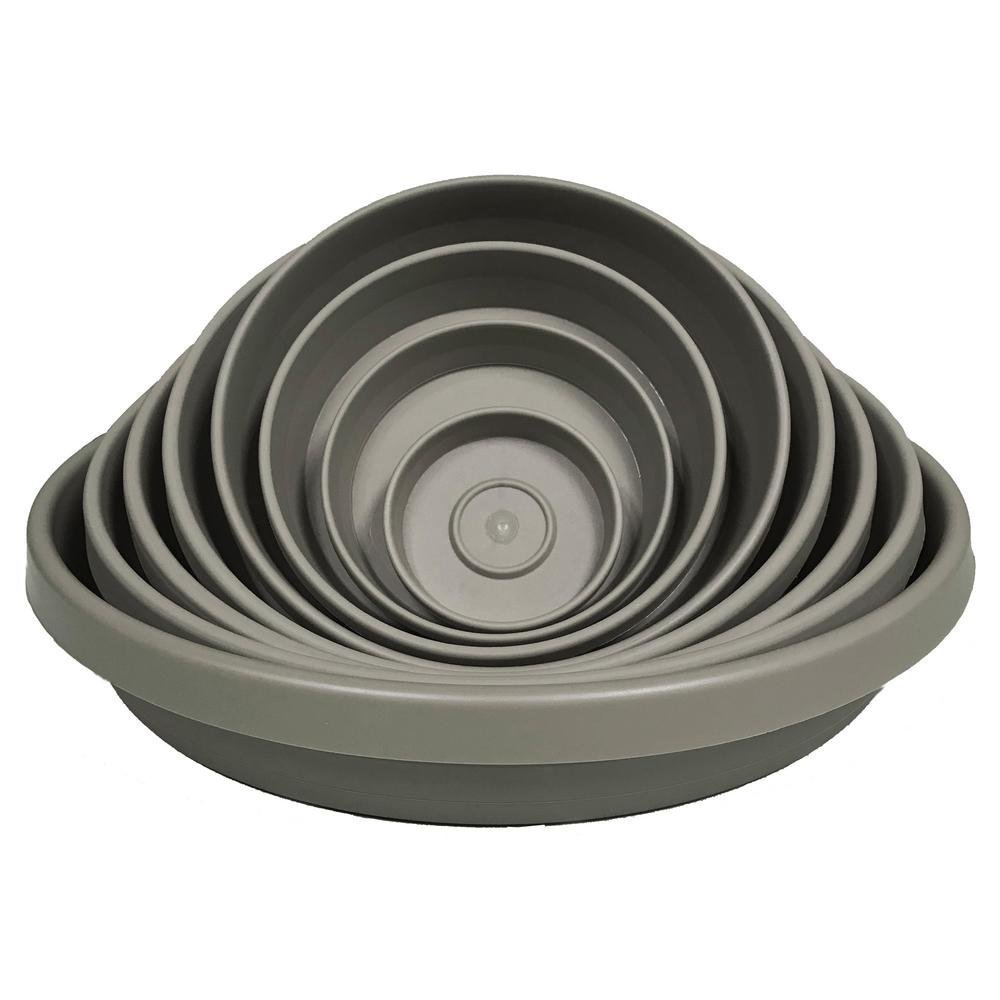 Bloem Terratray 8 in. Dia. Resin Peppercorn Tray - $16.33