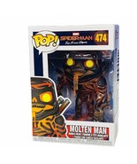 Funko Pop! vinyl toy figure box pop spider-man marvel 474 Molten Man far... - £15.49 GBP