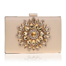 SEKUSA Single Side Sun Crystal Evening Bags Clutch Bag Hot Styling Day Clutches  - £35.93 GBP