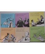 Vintage Someecards Heavy Card Board Comic Drink Coasters Set of 6 - $6.84 CAD