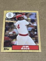 2012 Topps Baseball 1987 Topps Minis #TM132 Jim Rice Boston Red Sox - £1.48 GBP