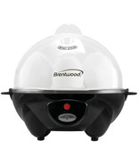 Brentwood Electric 7 Egg Cooker with Auto Shut Off in Black - $64.21 CAD